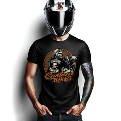 Camiseta Motera Custom Bikes