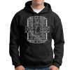 Sudadera Capucha Motera Fast Rider Negra