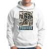 Sudadera Capucha Motera Two Wheels Forever Blanca