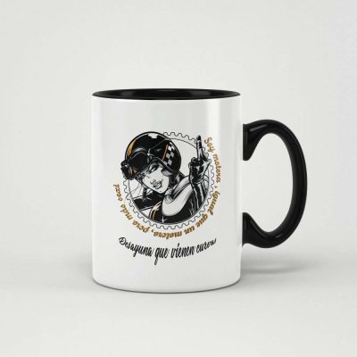 Taza Chica Motera Sexi