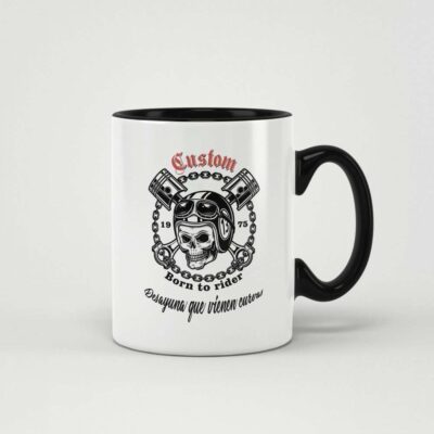 Taza Custom Born to Rider 1975