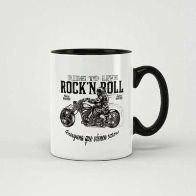 Taza Rider Rock and Roll