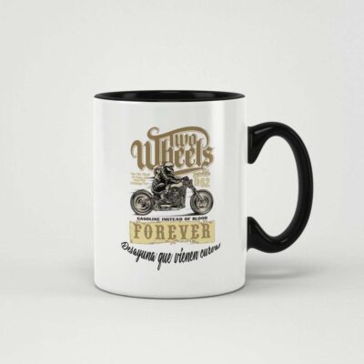 Taza Two Wheels
