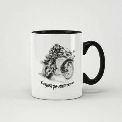 Taza Yamaha Dibujo Trazado