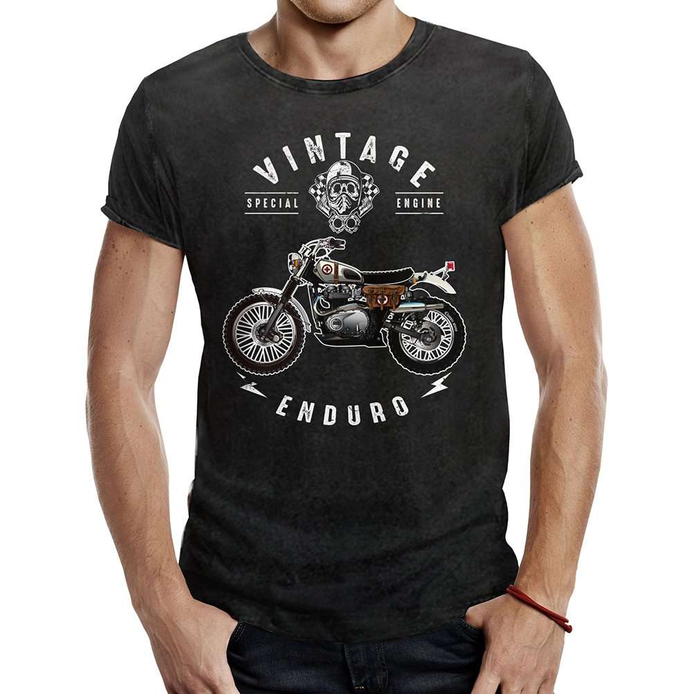 Camiseta enduro vintage husky