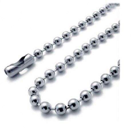 cadena llavero bolitas