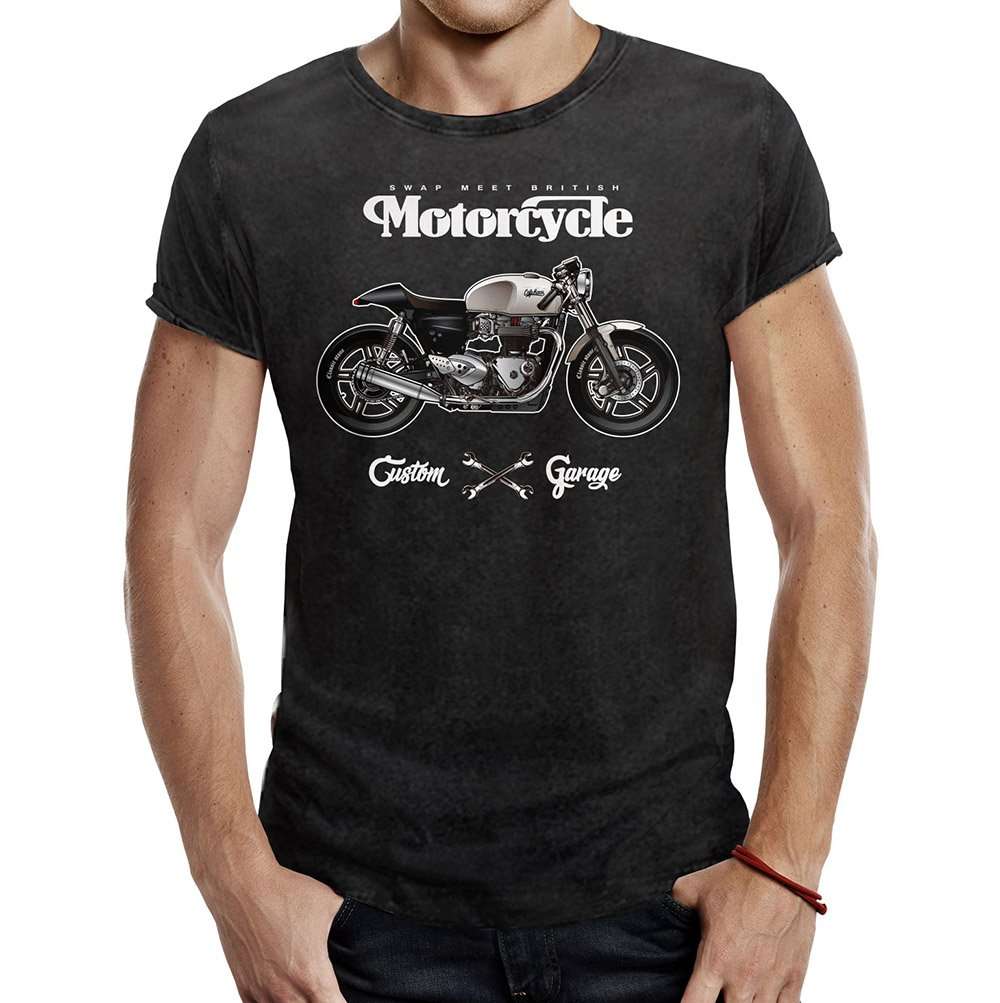 camiseta Cafe race Swap meet husky