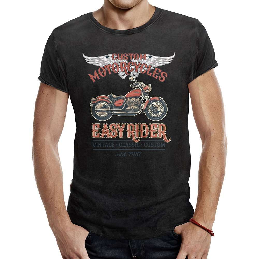 camiseta Easy Rider motorcycle husky