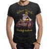 camiseta biker track custom husky