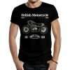 camiseta bristish iron cafe negra