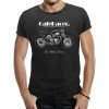 camiseta cafe race Two Wheels Forever husky