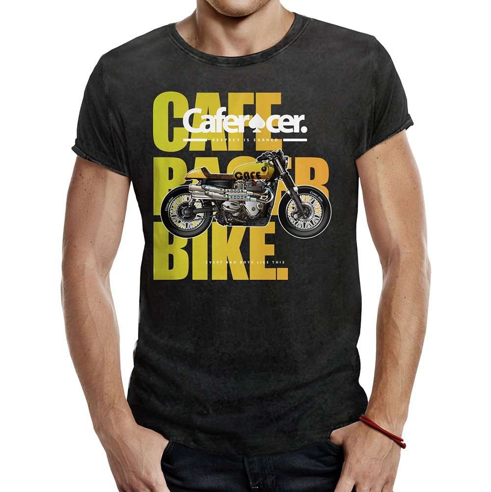 camiseta cafe race bike bad boys husky