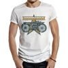 camiseta classic motorcycles blanca