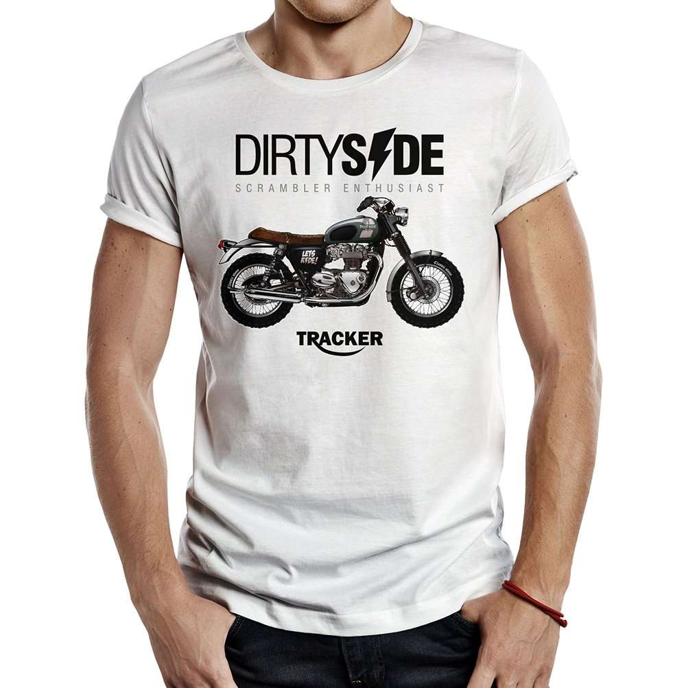 camiseta dirty side blanca