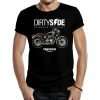 camiseta dirty side negra