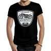 camiseta emblema road race 1972 negra