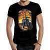 camiseta enduro racing negra