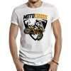 camiseta motocross adventure blanca