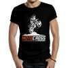 camiseta motocross extreme negra