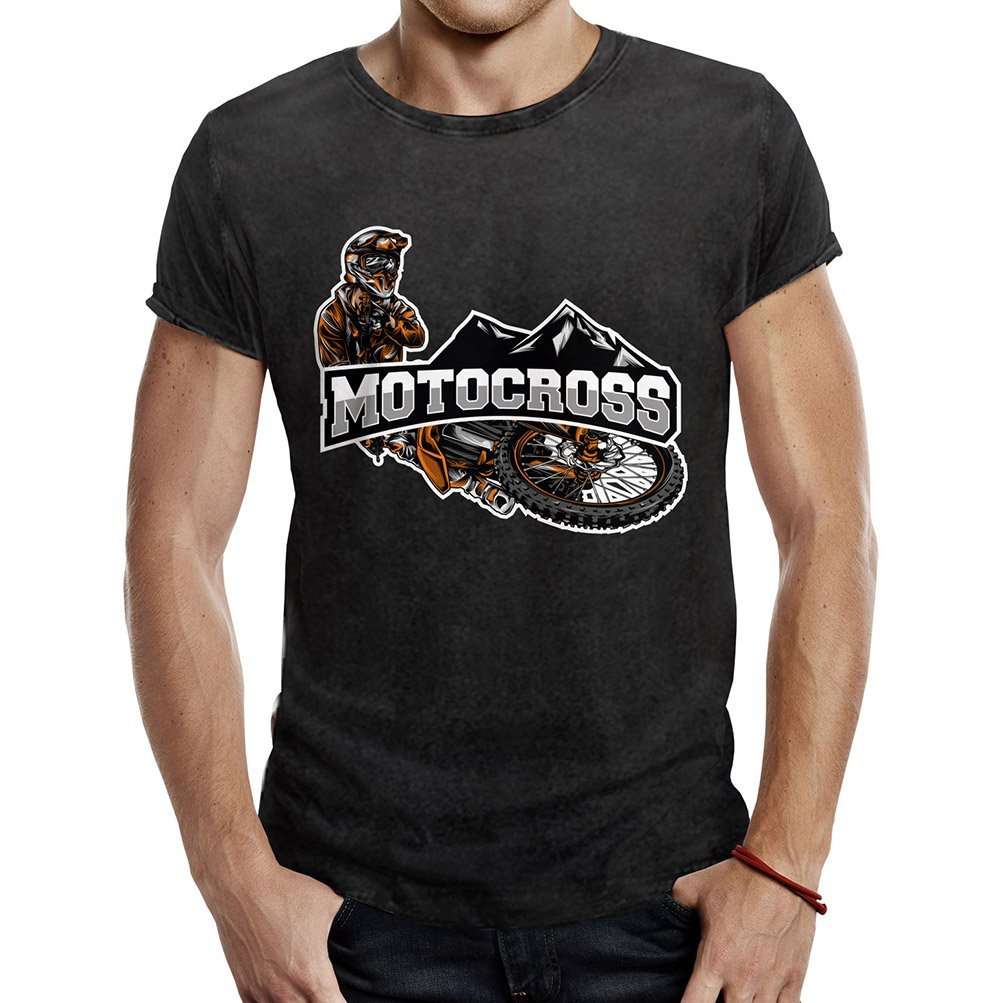 camiseta motocross free style husky