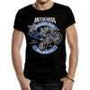 camiseta motocross frestyle club negra
