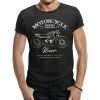 camiseta motorcycle vintage custom runner husky