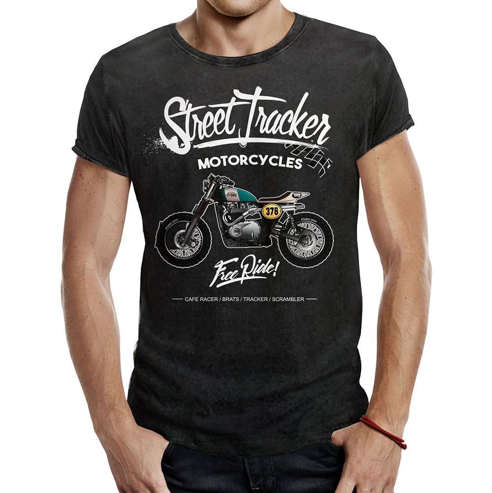 camiseta street tracker free ride husky