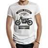 camiseta vintage enduro rebel riders blanca