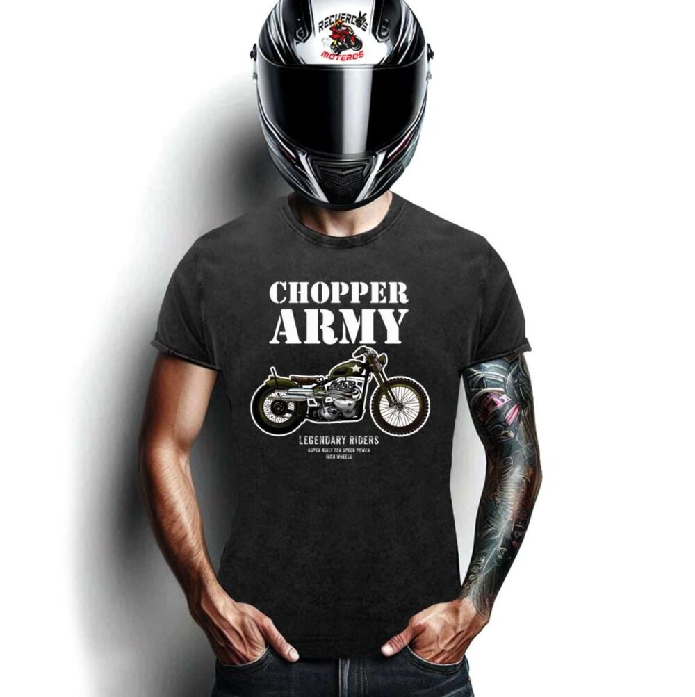 chopper army husky scaled