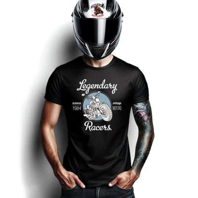 Camiseta Motera Legendary Racers Motorcycle