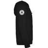 sudadera capucha negra hombre trail ceuta manga der yamaha