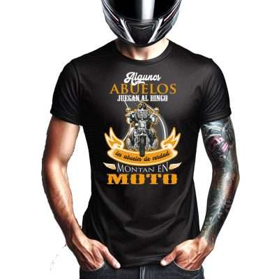 Camiseta motera Abuelo Motero