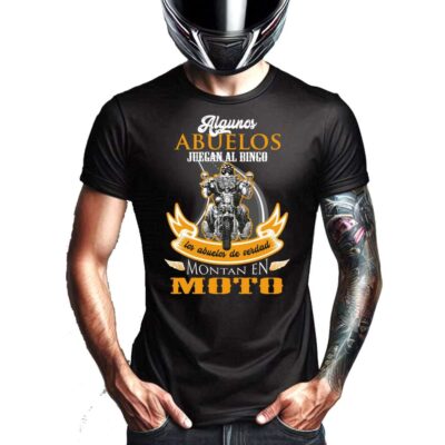 Camiseta motera Abuelo Motero