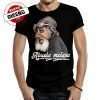 camiseta abuelo motero old school negra new