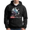 sudadera capucha negra hombre