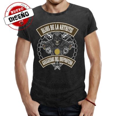 Camiseta motero Hijos de la Artritis