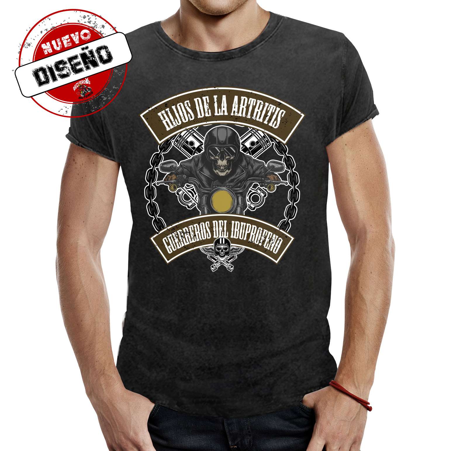 camiseta husky hijos de la artritis