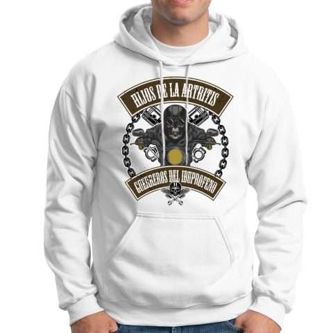 Sudadera Capucha Motera Hijos de la Artritis