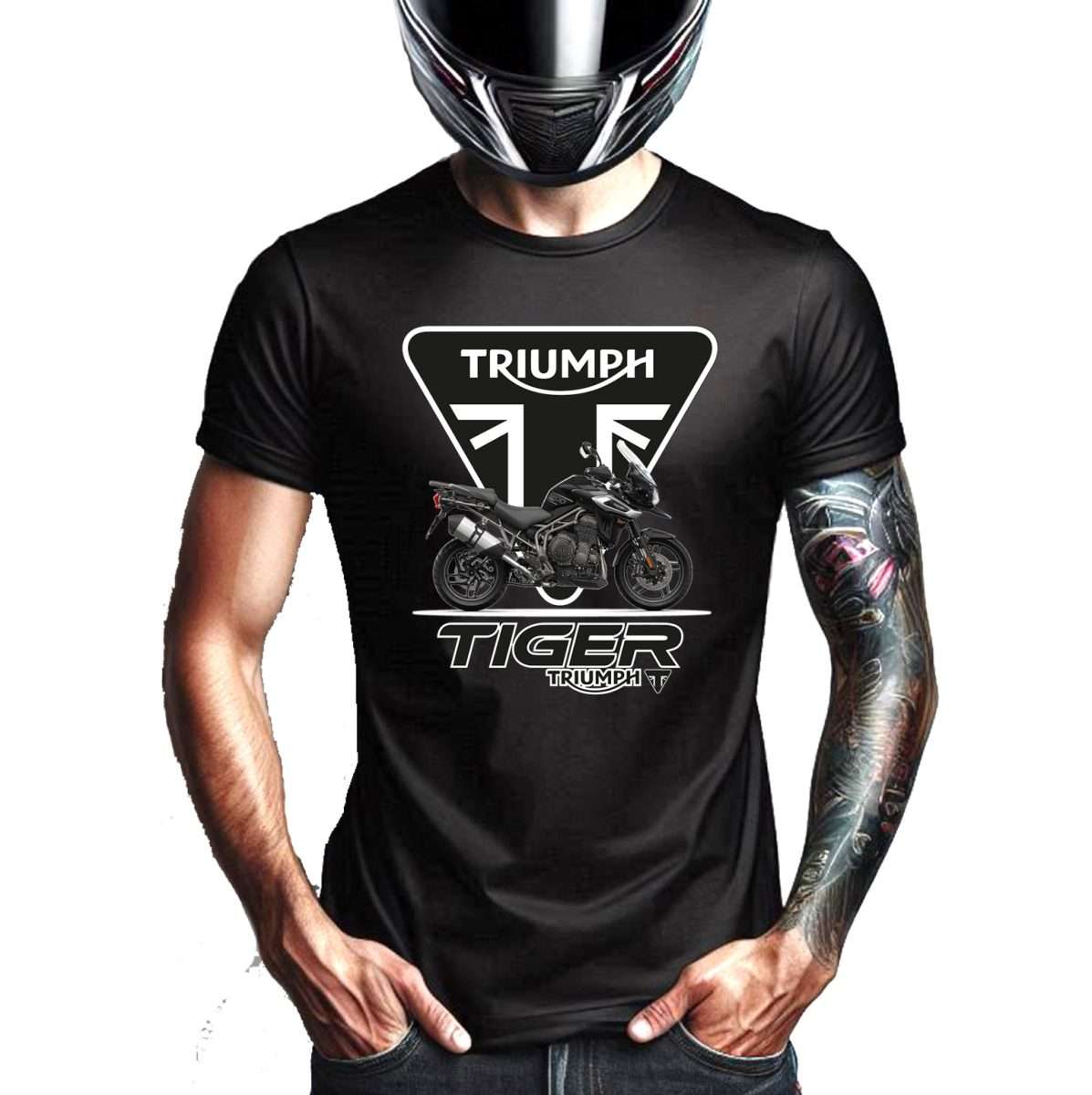 Trumph tiger negra scaled
