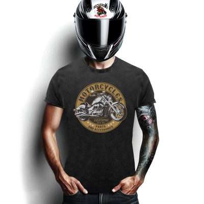 Camiseta motero California motorcycles parts