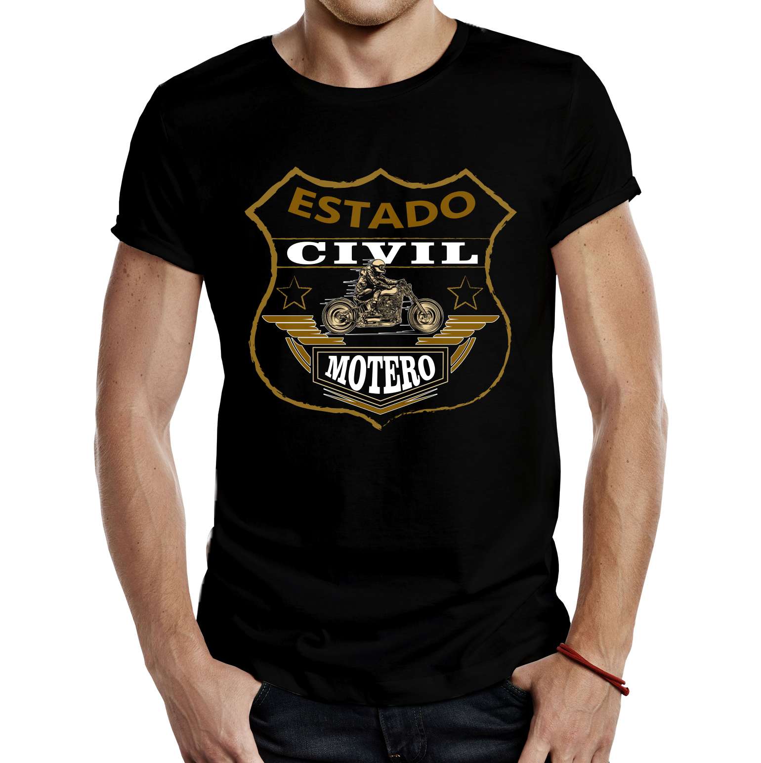 camiseta negra estado civil