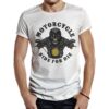 40540580 - man wearing blank t-shirt camiseta ride for die blanca