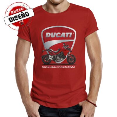 Camiseta motero ducati multistrada
