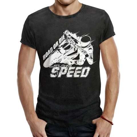 Camiseta motero speed duke