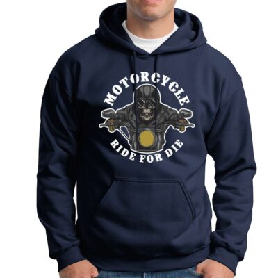 Sudadera Capucha Motera motorcycles ride for die