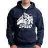 sudadera capucha azulm marino hombre speed duke