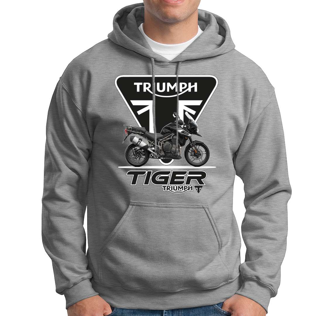 sudadera capucha gris hombre