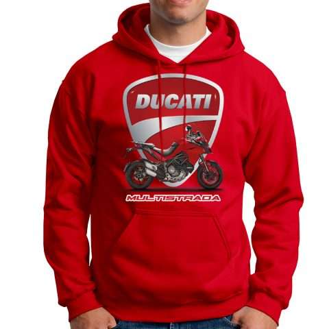 Sudadera Capucha Motera ducati multistrada