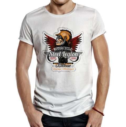 Camiseta motera Legionarios del asfalto