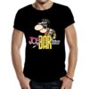 40540580 - man wearing blank t-shirt camiseta negra scaled